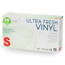Load image into Gallery viewer, GLOVES - ULTRA FRESH POWDER FREE VINYL (BOX OF 100)