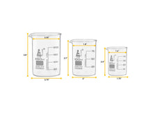 Load image into Gallery viewer, BOROSILICATE GLASSWARE SAFETY PACK - SET OF 9