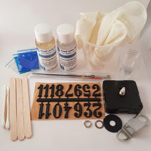 Load image into Gallery viewer, RESIN ART CLOCK KIT