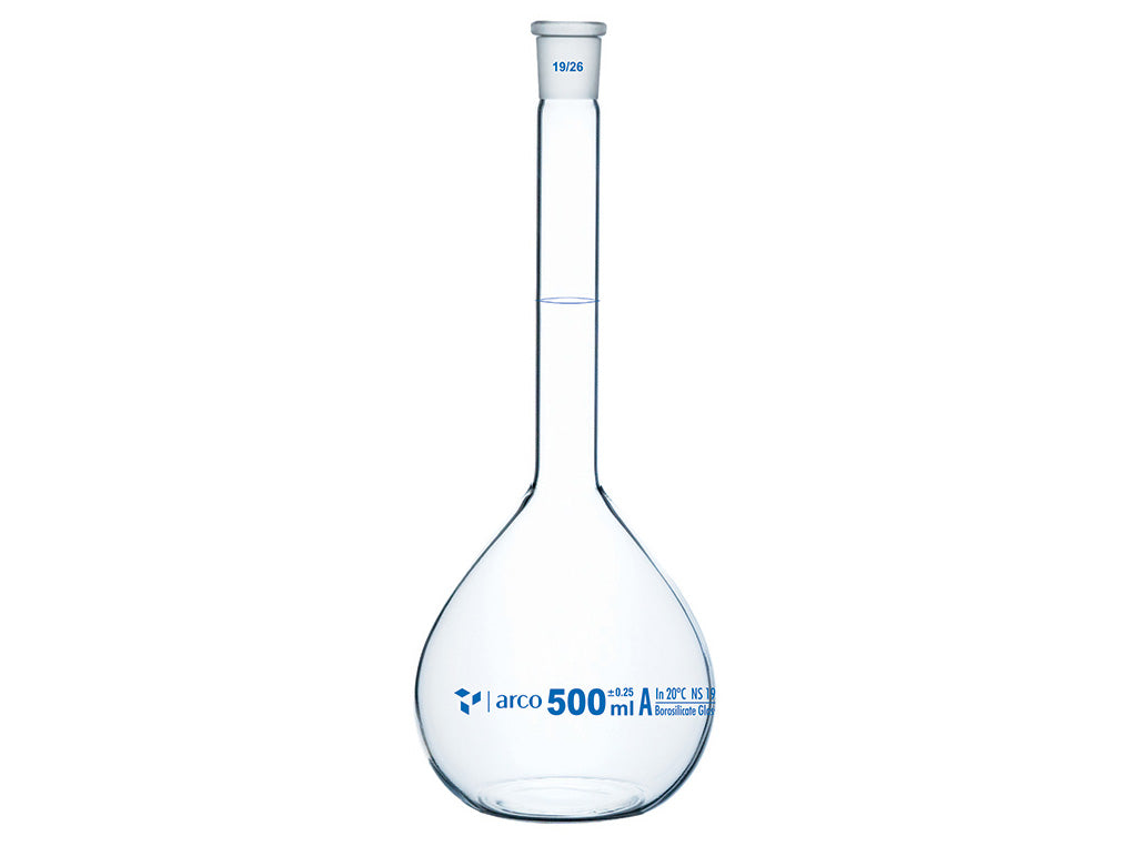 Volumetric Flask - Class A - 500ml (Pack of 2)