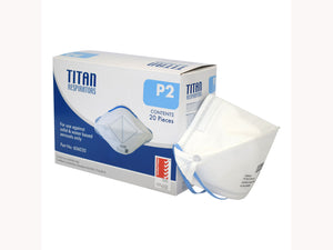 MASKS - TITAN P2 DISPOSABLE RESPIRATORS