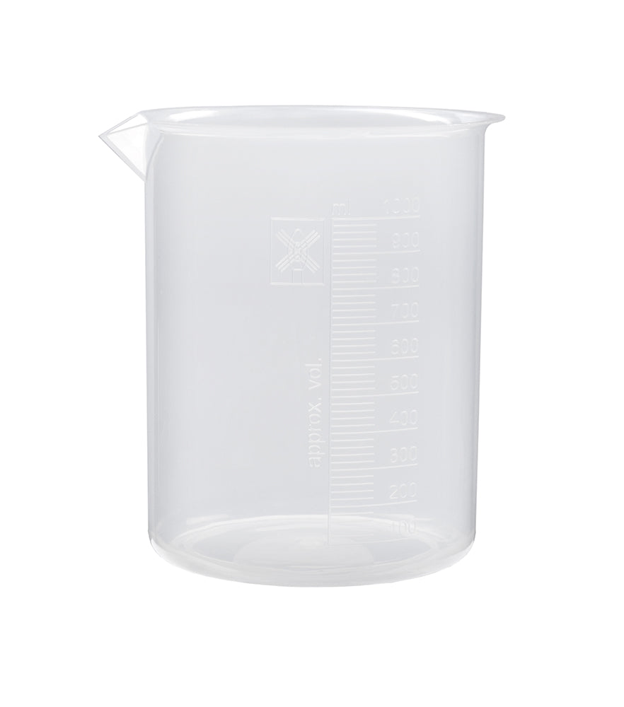 Beaker - Polypropylene - 1000ml (Pack of 6)