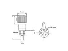 Load image into Gallery viewer, BANANA PLUG SPEAKER CONNECTOR BINDING POST – 4MM
