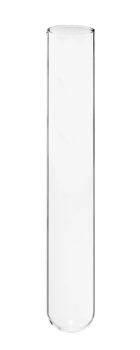 TEST TUBES WITHOUT RIM - LIGHT WALL - 125 X 16MM (PACK OF 100)