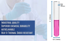 Load image into Gallery viewer, TEST TUBES WITHOUT RIM - LIGHT WALL - 125 X 16MM (PACK OF 100)
