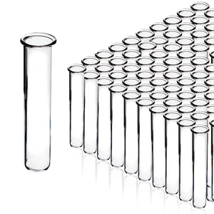 TEST TUBES WITH RIM - LIGHT WALL - 150 X 24MM (PACK OF 50)
