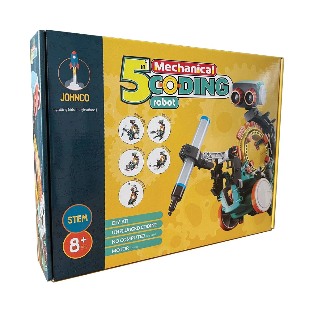 5-IN-1 MECHANICAL CODING ROBOT