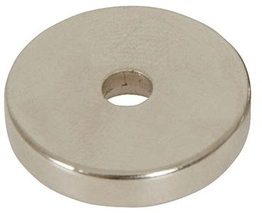 MAGNET - RARE EARTH - 25 X 5MM WITH MOUNTING HOLE