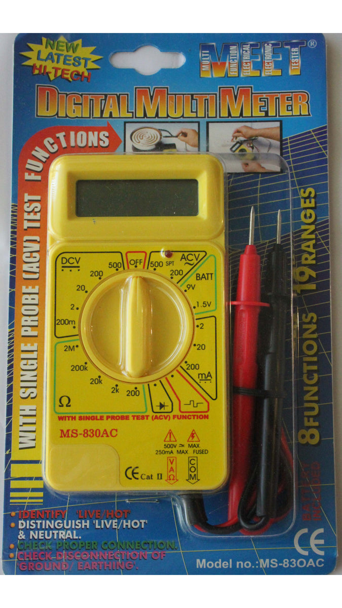 DIGITAL MULTIMETER – Advanced Clock Movements