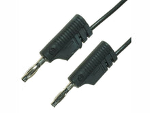 Load image into Gallery viewer, BANANA PLUG WITH 120CM LEADS - 4MM STACKABLE
