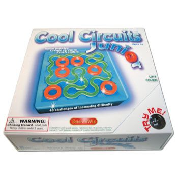 SCIENCEWIZ GAMES AND PUZZLES - COOL CIRCUITS JR.