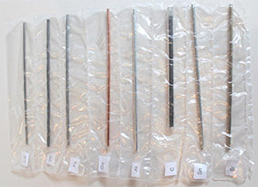 RODS FOR THERMAL CONDUCTIVITY EXPERIMENTS - SET OF 8