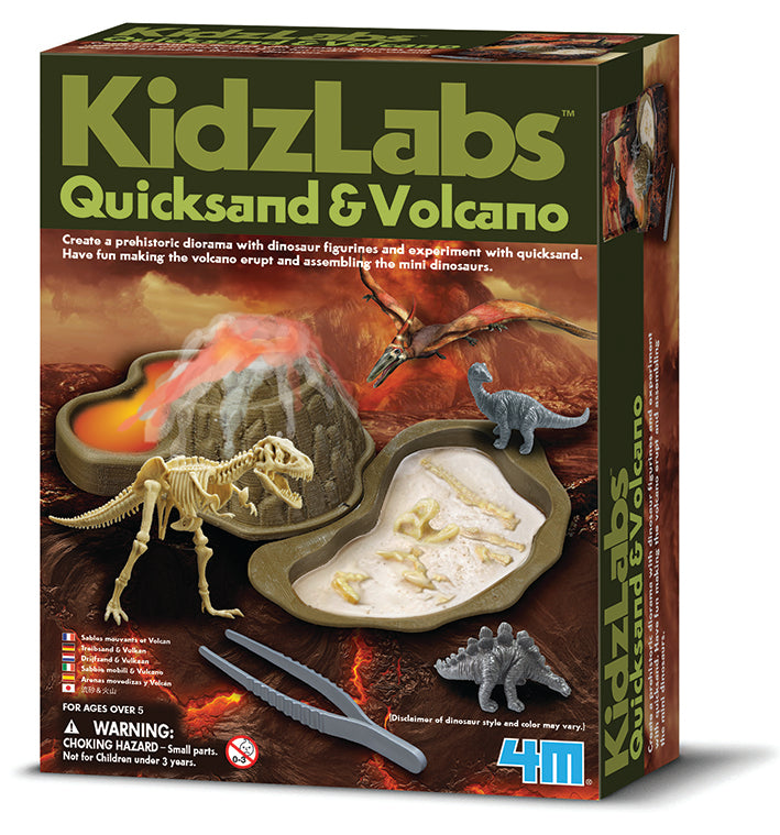4M KIDZLABS - QUICKSAND AND VOLCANO