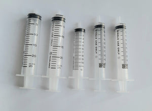 SYRINGES - DISPOSABLE - PLASTIC