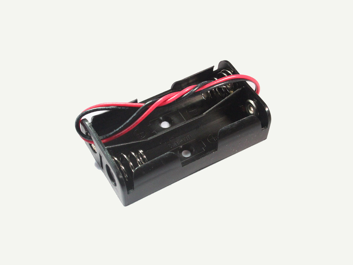 BATTERY HOLDER FOR 2 X AA BATTERIES (PACK OF 5) Advanced Clock Movements